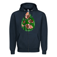 Navy american football and western roses teardrop Zipper Hoodie - BundleAndBundleShop