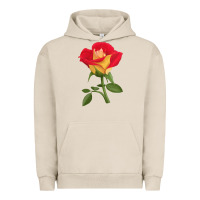 Pigment French Oak Ketchup And Mustard Rose Urban Hoodie - LillyAllenDesigns