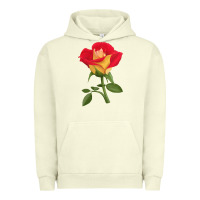 Pigment Pistachio Ketchup And Mustard Rose Urban Hoodie - LillyAllenDesigns