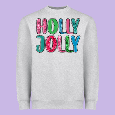 Heavyweight Sweatshirt holly jolly