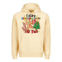 Pina Colada eating christmas cookies for two Premium Hoodie - MaliasSmallBusiness