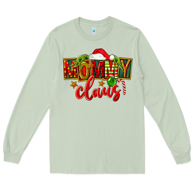 Christmas Mommy Claus Long Sleeve Tee by FaDigitalArtStudio | Teevron