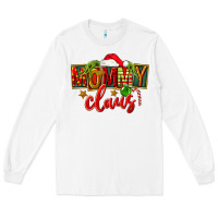 White christmas mommy claus Long Sleeve Tee - FaDigitalArtStudio