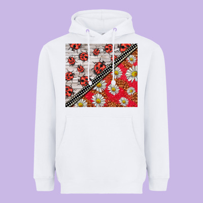 Ladybug Heavyweight Hoodie Designed By Barkaloodesign