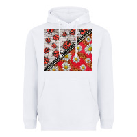 White ladybug Heavyweight Hoodie - BarkalooDesign
