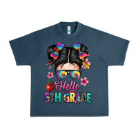 Midnight Navy hello fifth grade Urban Heavy Tee - texasbilliewilder