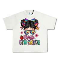Pistachio hello fifth grade Urban Heavy Tee - texasbilliewilder