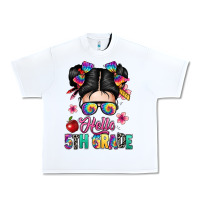 White hello fifth grade Urban Heavy Tee - texasbilliewilder