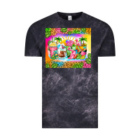 Cloud Black summer coffee cups Vintage Tee - Zillion Design Studio