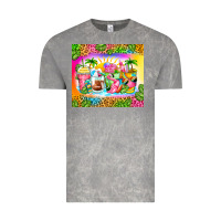 Cloud Rock summer coffee cups Vintage Tee - Zillion Design Studio
