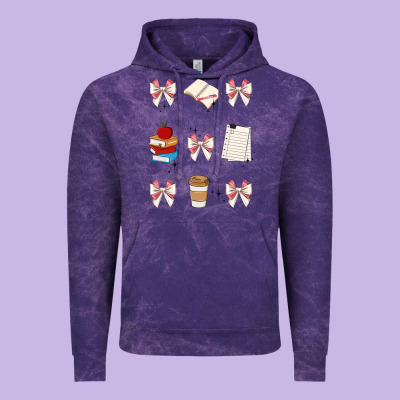 Teacher Vintage Hoodie Designed By Jahusdesignshop