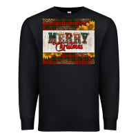 Black merry Christmas sunflowers Premium Sweatshirt - Jasminsmagicworld