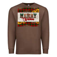 Chestnut merry Christmas sunflowers Premium Sweatshirt - Jasminsmagicworld
