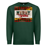 Sports Green merry Christmas sunflowers Premium Sweatshirt - Jasminsmagicworld