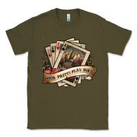 Army Green look pretty play dirty Classic Tee - SublimationCraftShop