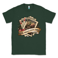 Sports Green look pretty play dirty Classic Tee - SublimationCraftShop