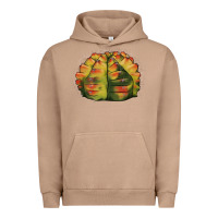Pigment Burro Gymnocalycium Variegated Cactus Urban Hoodie - LillyAllenDesigns