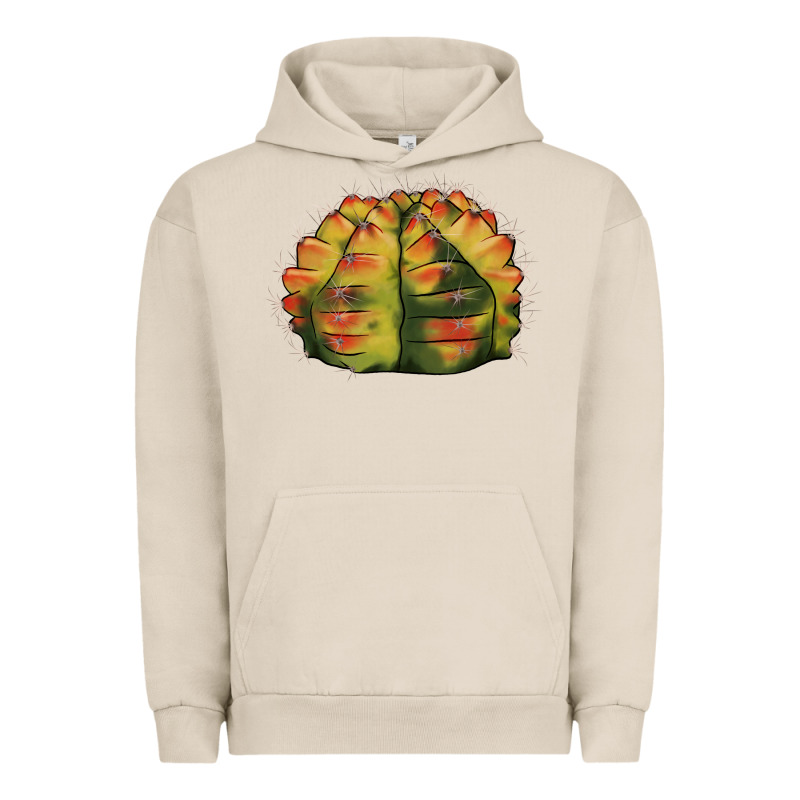 Gymnocalycium Variegated Cactus Urban Hoodie by LillyAllenDesigns | Teevron