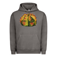 Pigment Tornado Gymnocalycium Variegated Cactus Urban Hoodie - LillyAllenDesigns
