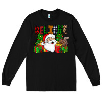 Black believe Long Sleeve Tee - CowhideDigitalArt