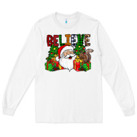 White believe Long Sleeve Tee - CowhideDigitalArt