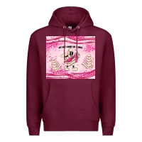 Burgundy out here lookin like a snack Premium Hoodie - MaliasSmallBusiness
