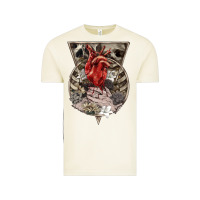 Vintage Arctic Flower Skeleton Vintage Tee - RanaPortraitStore