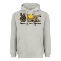 Moon Dust Peace Love Hyenas Heavyweight Hoodie - LillyAllenDesigns