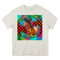 Cream Halloween Quarter Horse Heavy Core Tee - LillyAllenDesigns