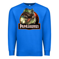 True Royal Western Papasaurus Papa Dinosaur Premium Sweatshirt - LillyAllenDesigns