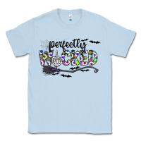 Dusty Blue Perfectly Wicked Classic Tee - CowhideDigitalArt
