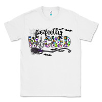 White Perfectly Wicked Classic Tee - CowhideDigitalArt
