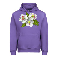 Tulip Hawthorn Flower Urban Hoodie - LillyAllenDesigns