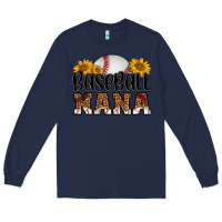 Navy baseball nana Long Sleeve Tee - HRA Design Shop