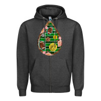 Charcoal Heather american football and western roses teardrop Zipper Hoodie - BundleAndBundleShop