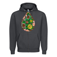 Smoke american football and western roses teardrop Zipper Hoodie - BundleAndBundleShop