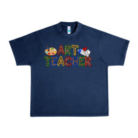 Navy art teacher Urban Heavy Tee - Zillion Design Studio