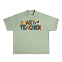 Oil Green art teacher Urban Heavy Tee - Zillion Design Studio