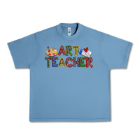 Pebble Blue art teacher Urban Heavy Tee - Zillion Design Studio