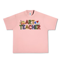 Salmon art teacher Urban Heavy Tee - Zillion Design Studio