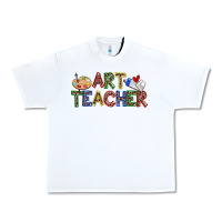 White art teacher Urban Heavy Tee - Zillion Design Studio