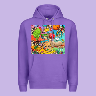 School Elements Premium Hoodie Designed By Nancycooperartshop
