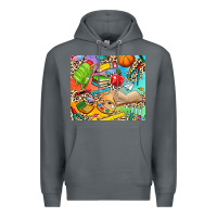 Rock school elements Premium Hoodie - NancyCooperArtShop