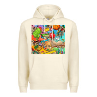 Sandshell school elements Premium Hoodie - NancyCooperArtShop