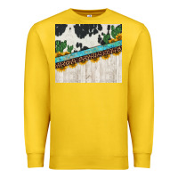 Lemon cowhide sunflowers cactus Premium Sweatshirt - Jasminsmagicworld