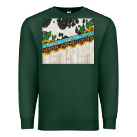 Sports Green cowhide sunflowers cactus Premium Sweatshirt - Jasminsmagicworld