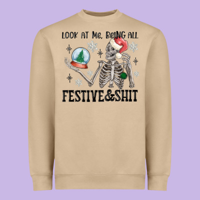 Heavyweight Sweatshirt look at me being all festive and shit