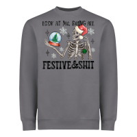Storm look at me being all festive and shit Heavyweight Sweatshirt - MaliasSmallBusiness