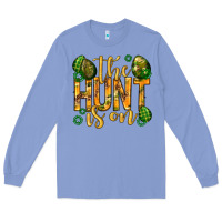 Colony Blue The hunt is on Easter Long Sleeve Tee - Neo Western