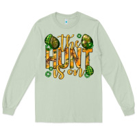 Matcha The hunt is on Easter Long Sleeve Tee - Neo Western